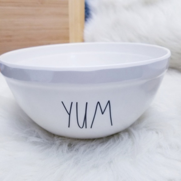 NWT Rae Dunn EAT YUM SNACK LL Bowl 3 piece Set - Picture 5 of 8